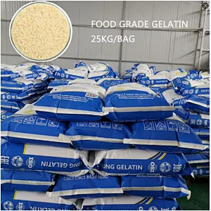 Halal bovine gelatin food grade gelatine good quality odorless gelatin 160 180 250-280 bloom 2024